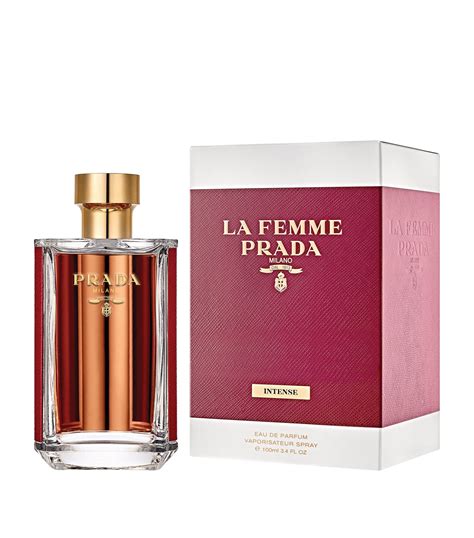 prada eau de parfum intense 100 ml femme|prada la femme 100ml.